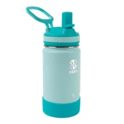 Takeya 14oz Actives Insulated Stainless Steel Water Bottle with Straw Lid Sail Blue/atlantic 14 Takeya 14oz Actives Insulated Stainless Steel Water Bottle with Straw Lid Sail Blue/atlantic -WATER BOTTLES Sales unnamed file 3188