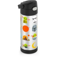Thermos 16oz FUNtainer Water Bottle with Bail Handle - The Mandalorian -WATER BOTTLES Sales unnamed file 3191