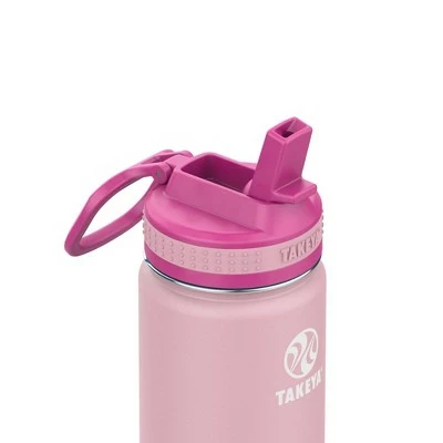 Takeya 16oz Actives Insulated Stainless Steel Kids' Water Bottle with Straw Lid Lagoon Blue 3 Takeya 16oz Actives Insulated Stainless Steel Kids' Water Bottle with Straw Lid Lagoon Blue