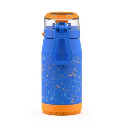 Zulu 12oz Flex Stainless Steel Water Bottle Blue/orange 6 Zulu 12oz Flex Stainless Steel Water Bottle Blue/orange - Image 4