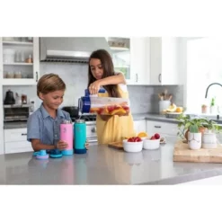 Takeya 18oz Speckled Stainless Steel Water Bottle Pink/aqua Blue -WATER BOTTLES Sales unnamed file 3337