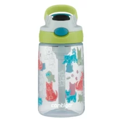 Contigo 14oz Plastic Cleanable Kids' Water Bottle Blue -WATER BOTTLES Sales unnamed file 3375