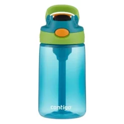 Contigo 14oz Plastic Cleanable Kids' Water Bottle Blue -WATER BOTTLES Sales unnamed file 3379