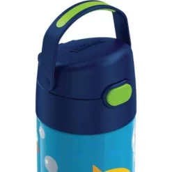 Nickelodeon Thermos 12oz FUNtainer Water Bottle with Bail Handle - Navy Baby Shark -WATER BOTTLES Sales unnamed file 3397