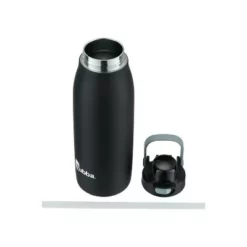 Bubba Radiant Push Button Water Bottle with Straw Rubberized Stainless Steel Licorice -WATER BOTTLES Sales unnamed file 3428