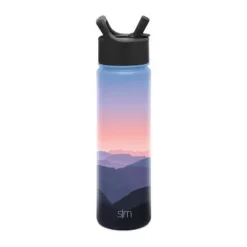 Simple Modern 22oz Insulated Stainless Steel Summit Water Bottle with Straw Alpenglow 12 Simple Modern 22oz Insulated Stainless Steel Summit Water Bottle with Straw Alpenglow -WATER BOTTLES Sales unnamed file 3434