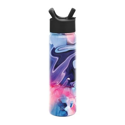Simple Modern 22oz Insulated Stainless Steel Summit Water Bottle with Straw Alpenglow 7 Simple Modern 22oz Insulated Stainless Steel Summit Water Bottle with Straw Alpenglow - Image 5