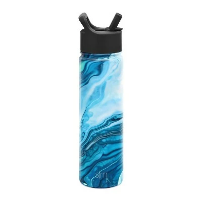 Simple Modern 22oz Insulated Stainless Steel Summit Water Bottle with Straw Alpenglow 10 Simple Modern 22oz Insulated Stainless Steel Summit Water Bottle with Straw Alpenglow - Image 8