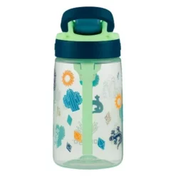 Contigo 14oz Plastic Cute Cacti Kids' Cleanable Autospout Water Bottle -WATER BOTTLES Sales unnamed file 3477