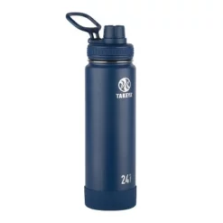 Takeya 24oz Actives Insulated Stainless Steel Water Bottle with Spout Lid Bluestone -WATER BOTTLES Sales unnamed file 3486