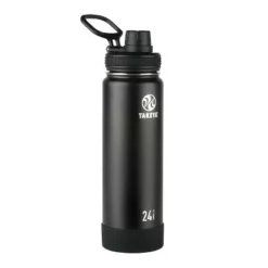 Takeya 24oz Actives Insulated Stainless Steel Water Bottle with Spout Lid Bluestone -WATER BOTTLES Sales unnamed file 3487