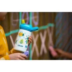 CamelBak 12oz Eddy+ Vacuum Insulated Stainless Steel Kids' Water Bottle Space Smiles -WATER BOTTLES Sales unnamed file 3498