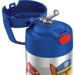 Nickelodeon Thermos 12oz FUNtainer Water Bottle with Bail Handle - Blue PAW Patrol -WATER BOTTLES Sales unnamed file 3518