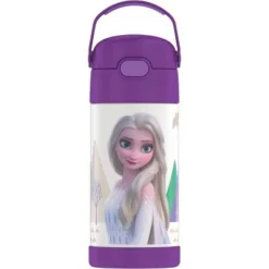 Thermos 12oz FUNtainer Water Bottle with Bail Handle - Purple Frozen 2 -WATER BOTTLES Sales unnamed file 3522