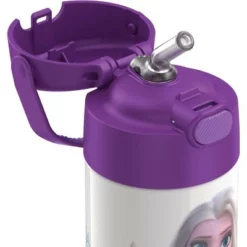 Thermos 12oz FUNtainer Water Bottle with Bail Handle - Purple Frozen 2 -WATER BOTTLES Sales unnamed file 3526