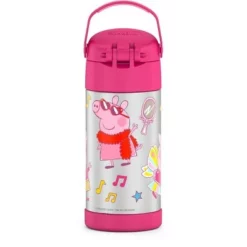 Thermos 12oz FUNtainer Water Bottle with Bail Handle - Peppa Pig -WATER BOTTLES Sales unnamed file 3555