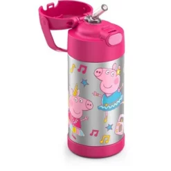 Thermos 12oz FUNtainer Water Bottle with Bail Handle - Peppa Pig -WATER BOTTLES Sales unnamed file 3556
