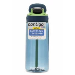 Contigo 20oz Plastic AutoSpout Kids' Water Bottle Blue/orange -WATER BOTTLES Sales unnamed file 3632