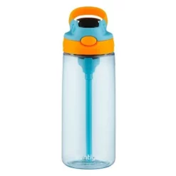Contigo 20oz Plastic AutoSpout Kids' Water Bottle Blue/orange -WATER BOTTLES Sales unnamed file 3634