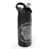 Avengers Classic Black Panther 19oz Stainless Steel Double Wall Water Bottle - Zak Designs