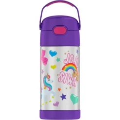Nickelodeon Thermos 12oz FUNtainer Water Bottle with Bail Handle - Purple JoJo Siwa