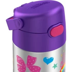 Nickelodeon Thermos 12oz FUNtainer Water Bottle with Bail Handle - Purple JoJo Siwa -WATER BOTTLES Sales unnamed file 3677