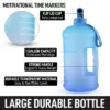 Zulay Kitchen Hydration Nation 1 Gallon Water Bottle With Motivational Time Reminder -WATER BOTTLES Sales unnamed file 3686