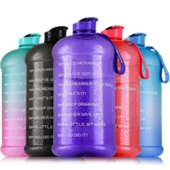 Zulay Kitchen Hydration Nation 1 Gallon Water Bottle With Motivational Time Reminder -WATER BOTTLES Sales unnamed file 3694