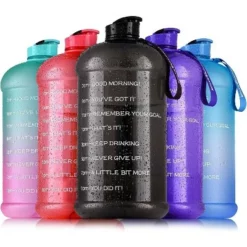 Zulay Kitchen Hydration Nation 1 Gallon Water Bottle With Motivational Time Reminder -WATER BOTTLES Sales unnamed file 3696