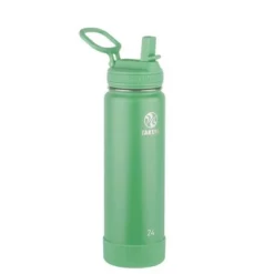 Takeya 24oz Actives Insulated Stainless Steel Water Bottle with Straw Lid Mint -WATER BOTTLES Sales unnamed file 3751
