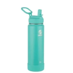 Takeya 24oz Actives Insulated Stainless Steel Water Bottle with Straw Lid Mint -WATER BOTTLES Sales unnamed file 3752