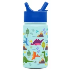 Simple Modern 14oz Stainless Steel Summit Kids Tumbler with Lid and Straw Dino -WATER BOTTLES Sales unnamed file 382