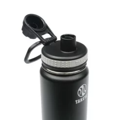 Takeya 24oz Originals Insulated Stainless Steel Water Bottle with Spout Lid White