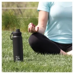 Takeya 24oz Originals Insulated Stainless Steel Water Bottle with Spout Lid White -WATER BOTTLES Sales unnamed file 3831