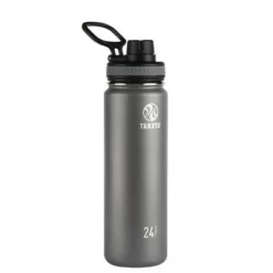 Takeya 24oz Originals Insulated Stainless Steel Water Bottle with Spout Lid White -WATER BOTTLES Sales unnamed file 3835