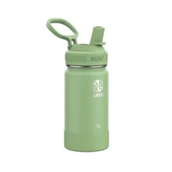 Takeya 14oz Active Insulated Stainless Steel Water Bottle with Spout Lid Navy Blue -WATER BOTTLES Sales unnamed file 3847