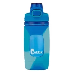 Bubba 16oz Plastic Flo Kids' Water Bottle with Silicone Sleeve Orange -WATER BOTTLES Sales unnamed file 3866