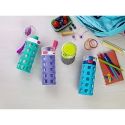 Ello 16oz 2pk Plastic Dash Water Bottles Green/pink -WATER BOTTLES Sales unnamed file 3893