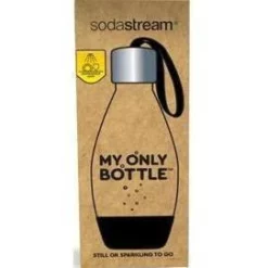 SodaStream My Only Bottle 0.5L Portable Drinking Bottle Black