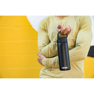 CamelBak Fit Cap 20oz Vacuum Insulated Stainless Steel Water Bottle Black 10 CamelBak Fit Cap 20oz Vacuum Insulated Stainless Steel Water Bottle Black - Image 8