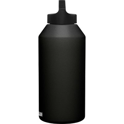 CamelBak 64oz Vacuum Insulated Stainless Steel Water Bottle with Carry Cap Black 3 CamelBak 64oz Vacuum Insulated Stainless Steel Water Bottle with Carry Cap Black