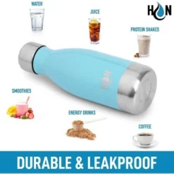 Hydration Nation Stainless Steel Water Bottle - Double Wall Insulated Metal Water Bottle For Hot & Cold Drinks -WATER BOTTLES Sales unnamed file 4031