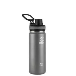 Takeya Originals 18oz Insulated Stainless Steel Water Bottle with Spout Lid Graphite -WATER BOTTLES Sales unnamed file 4042