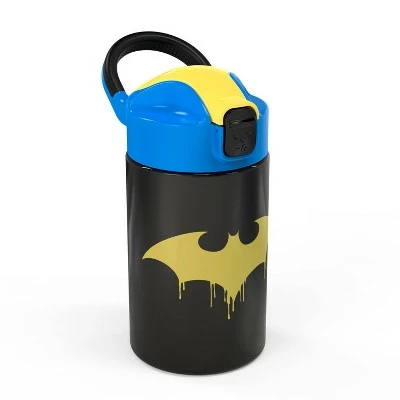 Batman 14oz Stainless Steel Double Wall Valiant Bottle - Zak Designs 3 Batman 14oz Stainless Steel Double Wall Valiant Bottle - Zak Designs