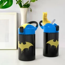Batman 14oz Stainless Steel Double Wall Valiant Bottle - Zak Designs 12 Batman 14oz Stainless Steel Double Wall Valiant Bottle - Zak Designs -WATER BOTTLES Sales unnamed file 4052
