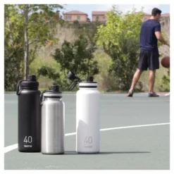 Takeya 40oz Originals Insulated Stainless Steel Water Bottle with Spout Lid -WATER BOTTLES Sales unnamed file 4067