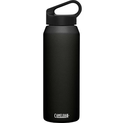 CamelBak 32oz Vacuum Insulated Stainless Steel Water Bottle with Carry Cap Black 8 CamelBak 32oz Vacuum Insulated Stainless Steel Water Bottle with Carry Cap Black - Image 6