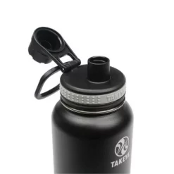 Takeya 32oz Originals Insulated Stainless Steel Water Bottle with Spout Lid White