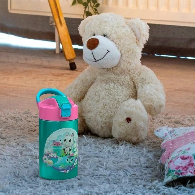 Gabby's Dollhouse 14oz Stainless Steel Double Wall Valiant Bottle - Zak Designs 8 Gabby's Dollhouse 14oz Stainless Steel Double Wall Valiant Bottle - Zak Designs - Image 6