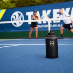 Takeya 64oz Actives Insulated Stainless Steel Water Bottle with Sport Spout Lid and Extra Large Carry Handle Black -WATER BOTTLES Sales unnamed file 4200